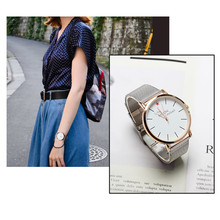 Fashion Ladies Watch Stainless Steel Analog Analog Wristwatch Bracelet New Ladies Watches Fashion Quartz Women Watches 2024 - buy cheap