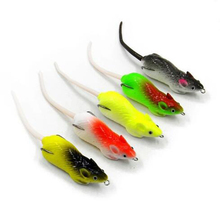 5pcs Top Water Soft Mouse Fishing Lures 7cm 10.5g Artificial Frog Bait Weedless Wobbler Lure Fishing Tackle 2024 - buy cheap