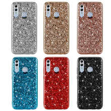 For Huawei Honor 10i Honor10i 10 i 6.21 inch Case Silicon Bling Glitter Crystal Sequins Soft TPU Cover for Honor10i HRY-LX1T 2024 - buy cheap
