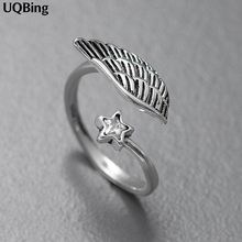 Fashion Finger Wings Rings For Women 100% 925 Sterling Silver Jewelry 2019 HOT SELL 2024 - buy cheap