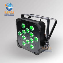 Penta High Brightness Wifi 12*15W 5in1 RGBAW Built in Wireless DMX LED Flat Par Can For Disco Party DJ Event Stage Lights 2024 - buy cheap