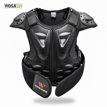 WOSAWE Kids Body Chest Spine Protector Protective Guard Vest Cycling Jacket Children Amour Gear for Motocross Dirt Bike Skating 2024 - buy cheap