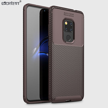Matte Phone Case For Huawei Mate 20 Mate20 Carbon Fiber Fitted Cover HMA-L29 HMA-L09 Soft Silicone Shockproof Case Back Fundas 2024 - buy cheap