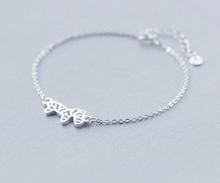 Real. Pulsera de cadena de cebra ajustable de Plata de Ley 925, joyería de Animal, GTLS226 2024 - compra barato