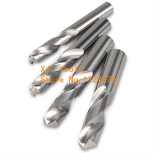 New Hot 1PC 7mm-16mm Solid Carbide Drill Bit, Uncoated (Bright) Finish, Round Shank, Spiral Flute Twist Drill Bit For Metal 2024 - buy cheap