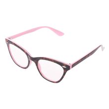 Óculos de leitura olho de gato clássico para mulheres flor impressão vintage leitura presbiopia lentes transparentes + 1.0 + 1.5 + 2.0 + 2.5 + 3. 2024 - compre barato