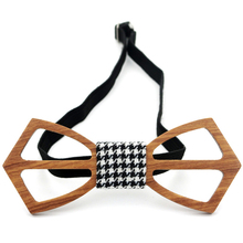 RBOCOTT полый деревянный галстук-бабочка модный ручной работы деревянный галстук-бабочка для мужчин черный галстук-бабочка красный галстук-бабочка Свадебная деловая Вечеринка аксессуар 2024 - купить недорого