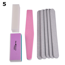 8PCS/set Sanding Files Buffer Block Pro Nail Art Salon Manicure Pedicure Tools 2024 - buy cheap