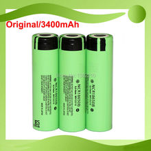 Free shipping!!10PCS/Lot Genuine 3.7V 18650 NCR18650B 3400mAh Li-ion battery for Panasonic 2024 - buy cheap