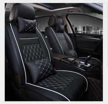 Car travel Car Seat Covers Universal PU Leather Auto Front back Seat Covers for HONDA Civic Accord Fit Element Freed Life Zest 2024 - buy cheap