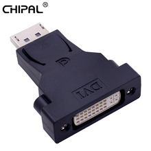 CHIPAL High Quality Display Port Male DP to  DVI-D Female cable Adapter Video Converte For PC Notebook Laptop Macbook Desktop 2024 - buy cheap