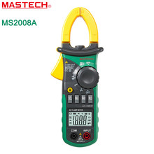 MASTECH MS2008A Digital Multimeter Amper Clamp Meter Current Clamp Pincers AC Current AC/DC Voltage Resistance Tester 2024 - buy cheap