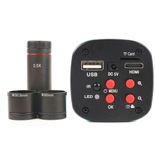 16MP 1080P SONY Sensor USB HDMI Digital Industrial Microscope Video C-mount Electronic Camera + 0.5X Adapter 30mm 30.5mm Ring 2024 - buy cheap