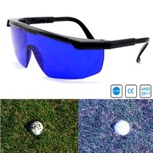 Профессиональные очки для поиска мячей для гольфа Защита Глаз Аксессуары Для Гольфа синие линзы спортивные очки с коробкой 2024 - купить недорого