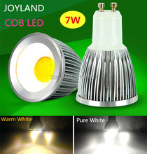 Светодиодный светильник GU10, 7 Вт, COB, энергосберегающий, теплый белый свет, 110-240 В 2024 - купить недорого