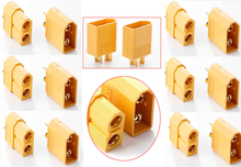 1-10pairs XT60 XT-60 Male Female Bullet Connectors Plugs For RC Lipo Battery (5 pair) Wholesale 2024 - buy cheap
