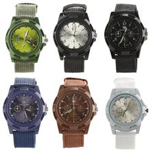 Men's Fashion Military Army Style Nylon Band Sports Analog Quartz Wrist Watch orologio donna 2024 - buy cheap