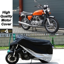 Capa protetora para motocicleta honda cb550, à prova d'água, proteção uv/sol/poeira/chuva, feita de tafetá de poliéster 2024 - compre barato