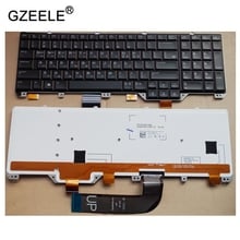 GZEELE Korean Keyboard For DELL Alienware M17X R5 backlit notebook laptop keyboards KR version 2024 - buy cheap