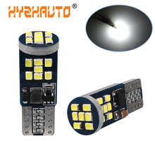 HYZHAUTO-bombillas LED T10 luces interiores LED Canbus 168 w5w para coche, luces laterales de liquidación, color blanco, sin Error, 12V, 2 uds. 2024 - compra barato