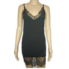 Spaghetti Strap Sexy Lace Dress Women Sleeveless Deep V-Neck Summer Dress Black Elegant Party Mini Dresses 2024 - buy cheap