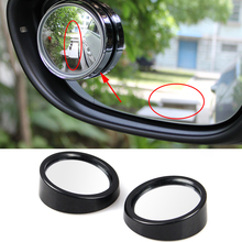 Car Styling 2pcs/lot universal Driver 2 Side Wide Angle Round Convex Car Vehicle Mirror Blind Spot Auto Rearview For All Car 2024 - buy cheap