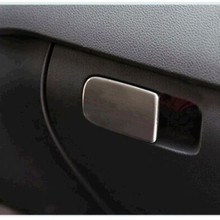 Caja de almacenamiento de acero inoxidable para coche, cubierta embellecedora para Volkswagen Golf 7 2014 2015, accesorios de estilismo para coche, 1 ud. 2024 - compra barato