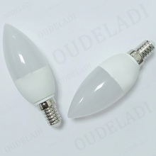 3W E14 E12 5W LED Candle Bulb Light Warm White/Cool White AC220-240V lamps crytal candle lamp 10pcs/lot 2024 - buy cheap