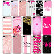 218H love pink girly pretty Design Soft TPU Silicone Cover Case For Apple iPhone  6 6s 7 8 plus Case 2024 - buy cheap