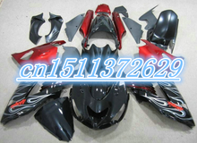 Dor-black with red flames gray Kawasaki ZX-14R 2006-2011 fairings Ninja ZX14 06 07 08 09 00 11 fairing kit D injection 2024 - buy cheap