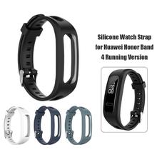 Silicone Watch Band For Huawei Honor Band 4 Running Version/Huawei Band 3e Replacement Parts 2024 - buy cheap