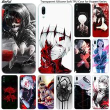 Популярный Мягкий силиконовый чехол для телефона с японским Аниме Tokyo Ghoul для Huawei Mate 10 20 Lite Pro Enjoy 9S Y9 Y7 Y6 Y5 2019 2018 Pro 2017 2024 - купить недорого