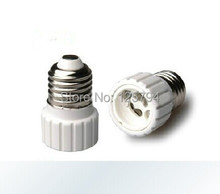 10pcs/lot  Free Shipping E27 to GU10 Adapter Converter Base holder socket Gu10 to E27 for LED Light Lamp Bulbs 2024 - buy cheap