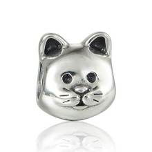 Curious Cat Beads Autumn Animal Beads Original 925 Sterling SilverJewelry Fits Pandora Bracelets DIY Making 2024 - buy cheap