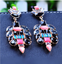 Ahmed Jewelry Fashion New Hot Selling 2017 Gem Earrings For women jewelry Drop Earring 2024 - buy cheap