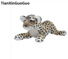 Juguete de peluche de leopardo tumbado, muñeco suave de 60cm, s0608 2024 - compra barato