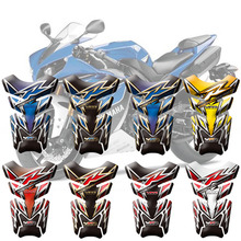 Motorcycle Protective Decals Tank Pad Protector Sticker Fish Bone Sticker Fishbone Protective For Yamaha YZF R1  R6 2024 - buy cheap