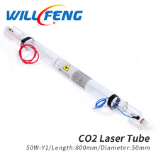 O comprimento do tubo do laser 800mm do co2 50w do feng para a máquina gravadora do laser do co2 peças da lâmpada 2024 - compre barato