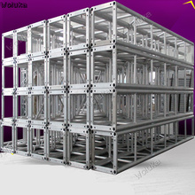 Armazón de aleación de aluminio para escenario, estante de 3x4x5m para actuaciones en bodas, nueva entrada, iluminación de Marcos CD50 W03 2024 - compra barato