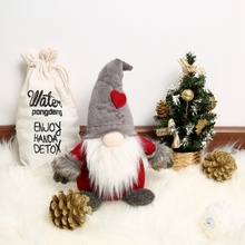 Decoração de natal sueco santa gnome pelúcia artesanal escandinavo elfo anão casa decorações de natal 2024 - compre barato