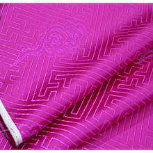 Tela satinada de fieltro Jacquard metálica importada para mujer, tela teñida de hilo de jacquard 3D, bolsa de falda para vestido, tapicería por metro 2024 - compra barato