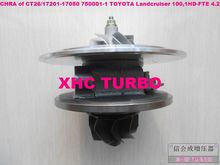 Novo cartucho chra de turbocompressor ct26, 17201, 17050, 17070 e 724483, para toyota fixcruiser 100,1hd-fte, 4,2l, 204hp, 01- 2024 - compre barato