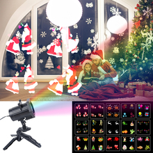 Kmashi LED Projector Light Waterproof IP65 Animation Outdoor Christmas Lights Spotlights Decoration for Christmas Halloween 2024 - buy cheap