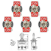 EE support  5 X Heavy Duty 20A 125V 250V 15A SPDT 3Pin ON/OFF/ON Rocker Toggle Switch Sales 2024 - buy cheap