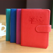 Cute school Notebook paper 128 Sheets Personal Diary Leather Note book notepad A6 Office School Supplies Gift 2024 - buy cheap