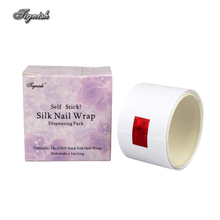 Tignish 1 Roll Silk Fiberglass Nail Wrap Sticker Self Stick 3CM * 1M Reinforces Nail UV Gel Extension Nail Art Tips 2024 - buy cheap