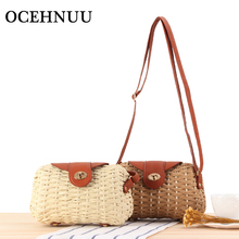 OCEHNUU New Small Straw Summer Bags For Beach Bag Women 2020 Casual Weave Ladies Crossbody Shoulder Bags Female Vacation Purses 2024 - buy cheap