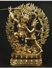 Arte decoração de bronze para casa, cultura popular de bronze chinês, muito bom bronze colecionável, buda do tibet, exorcise, estátua do amor 2024 - compre barato