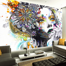 Custom 3D Photo Wallpaper Modern Creative Sketch Beauty Personality Living Room Background Art Mural Wallpaper For Bedroom Walls 2024 - buy cheap