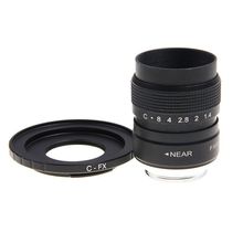 FUJIAN-lente de 25mm f/1,4 C para cámara CCTV f1.4, para Fujifilm X-E2 X-E1 X-Pro1 2024 - compra barato